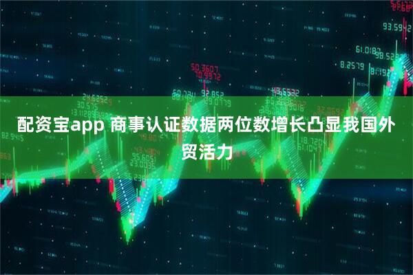 配资宝app 商事认证数据两位数增长凸显我国外贸活力
