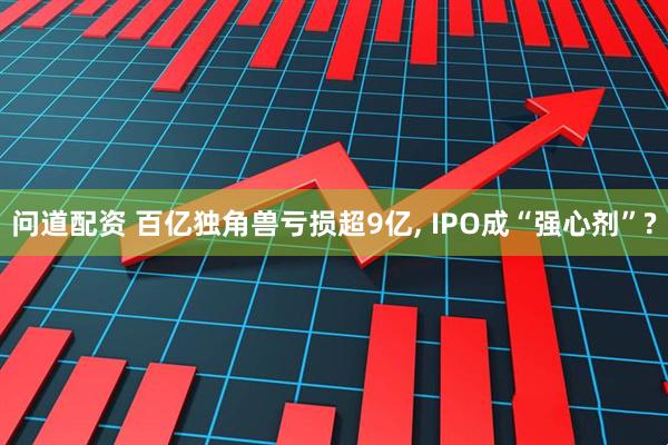 问道配资 百亿独角兽亏损超9亿, IPO成“强心剂”?